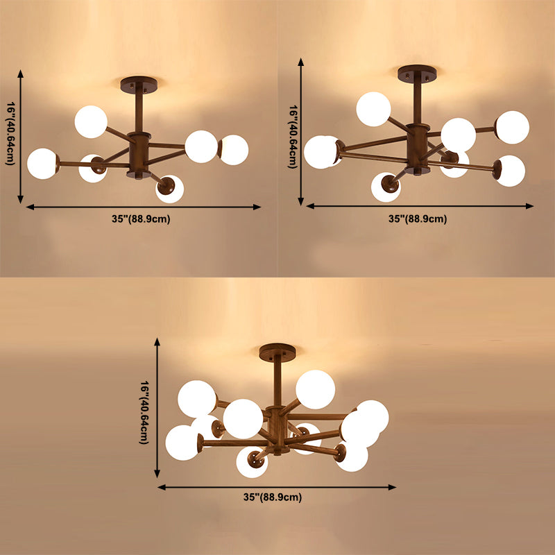 Creative Simplicity Wooden Pendant Lighting for Drawing Room Coffee Shop