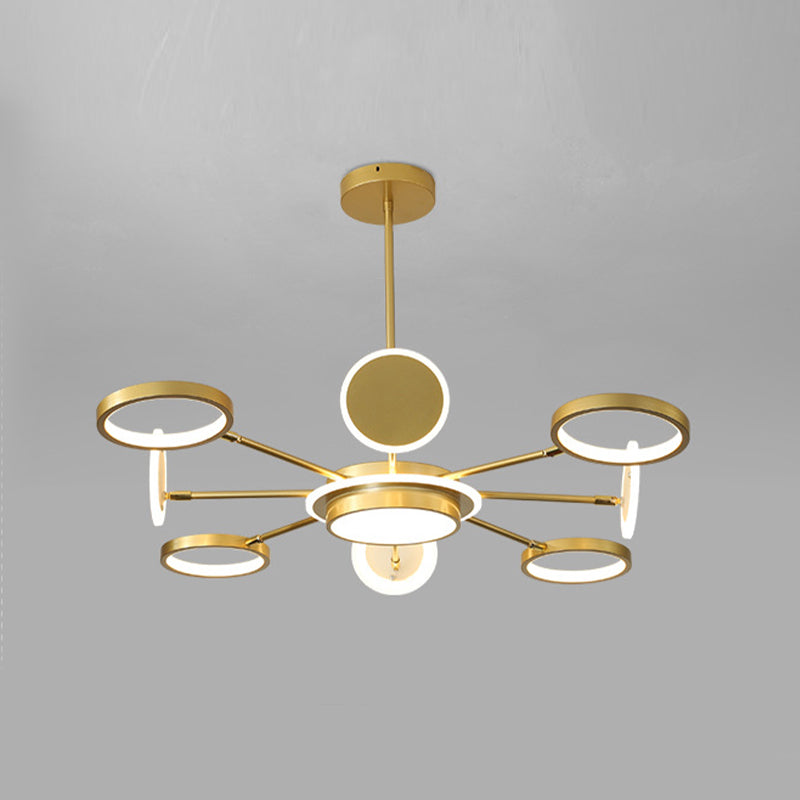 Eisenrahmen Kronleuchter Beleuchtungsbestand Moderner Kronleuchter anheizt Licht für Wohnzimmer