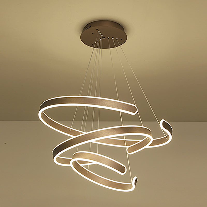 Kreative Einfachheit Multi-Layer-Anhänger Licht für Salon Café-Shop