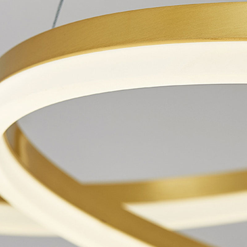 Multi-Layer-Anhänger Kronleuchter Deckenleuchte für Salon