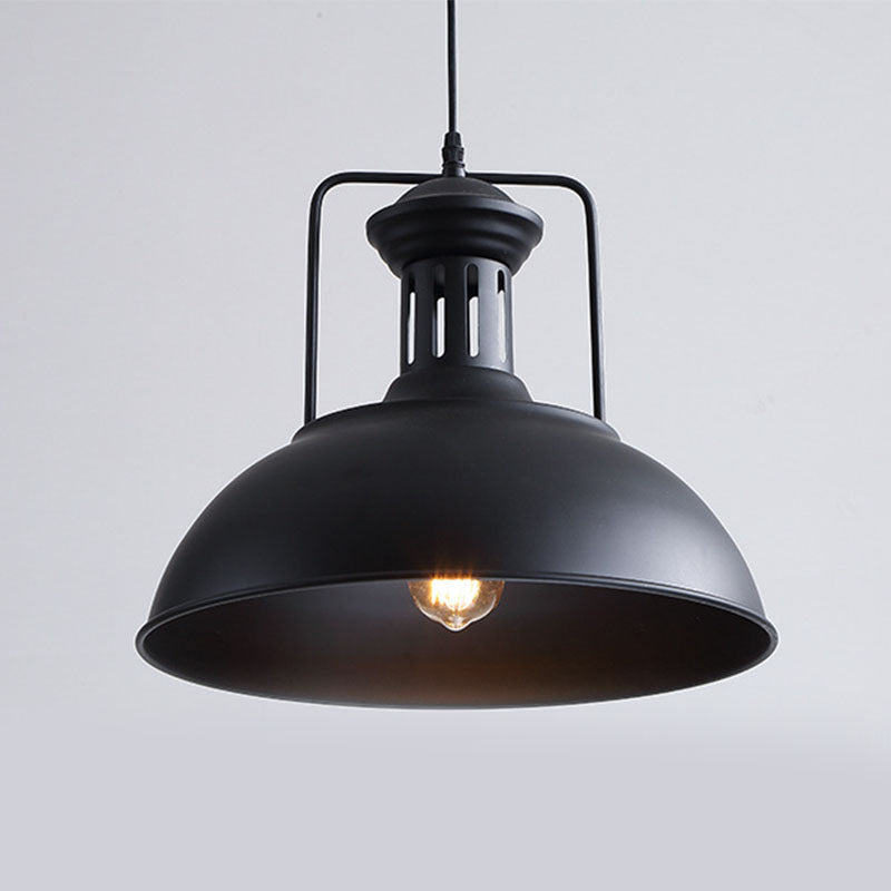 1 colgante de techo ligero colgante de metal de estilo industrial creativo para restaurante