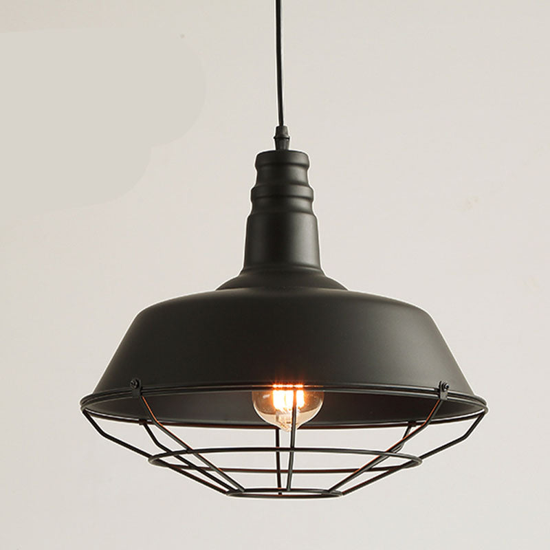 1 colgante de techo ligero colgante de metal de estilo industrial creativo para restaurante