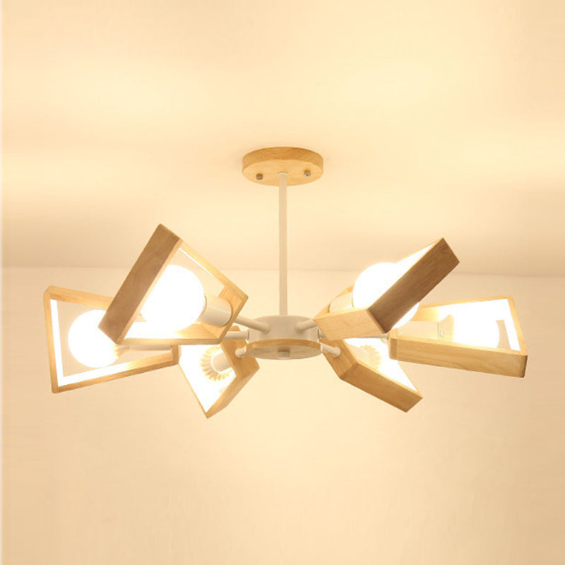 Living Room Japanese Style Chandelier Lighting Fixture Modern Chandelier Pendant Light