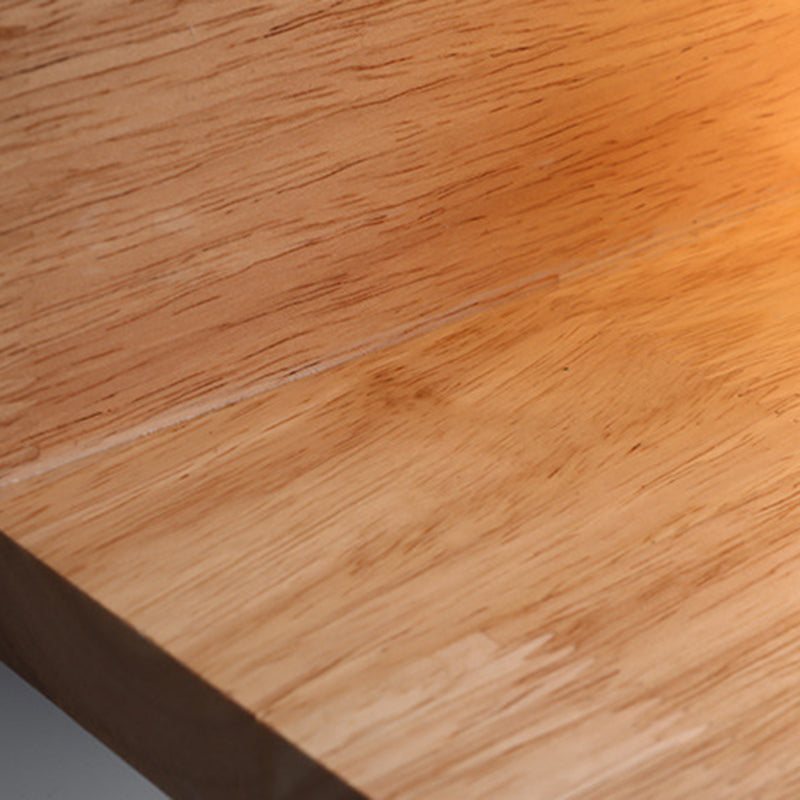 Luce da parete rettangolare di vetro in moderna lampada a parete singola in legno moderna, navi senza decorazioni