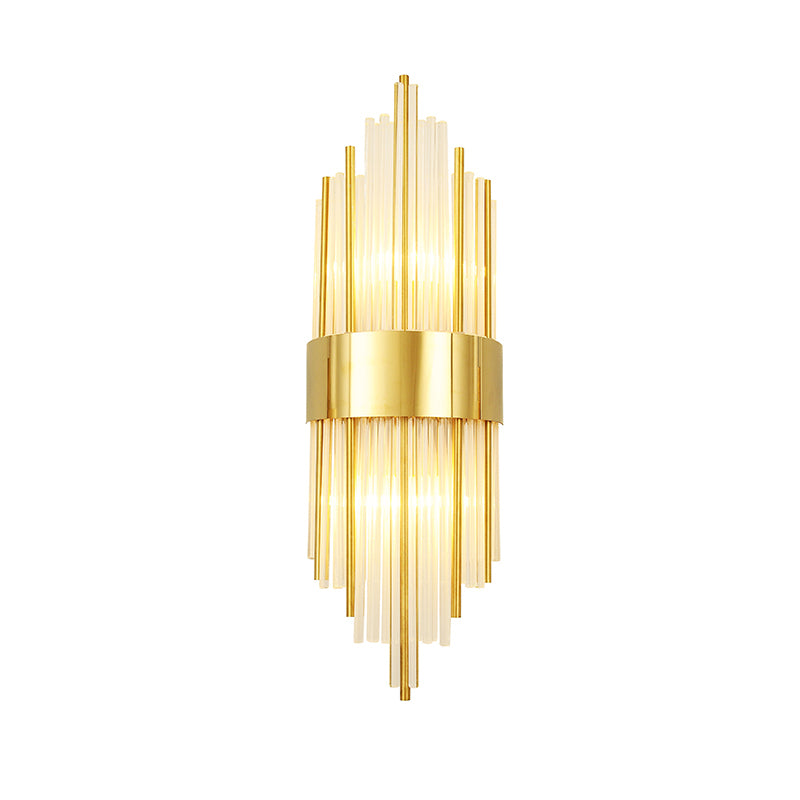 2 LA LA LA LUCCHI Crystal Fullo Scontro Scontro MOTORE UNICO MODERNO MOLTIRE LUME DELLA parete trasparente