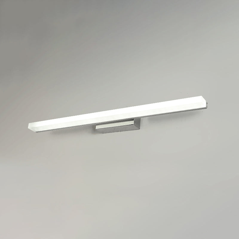 Modern 1-Light Acrylic Silver Wall Light Sconces Wall Mounted Lamp for Bathroom