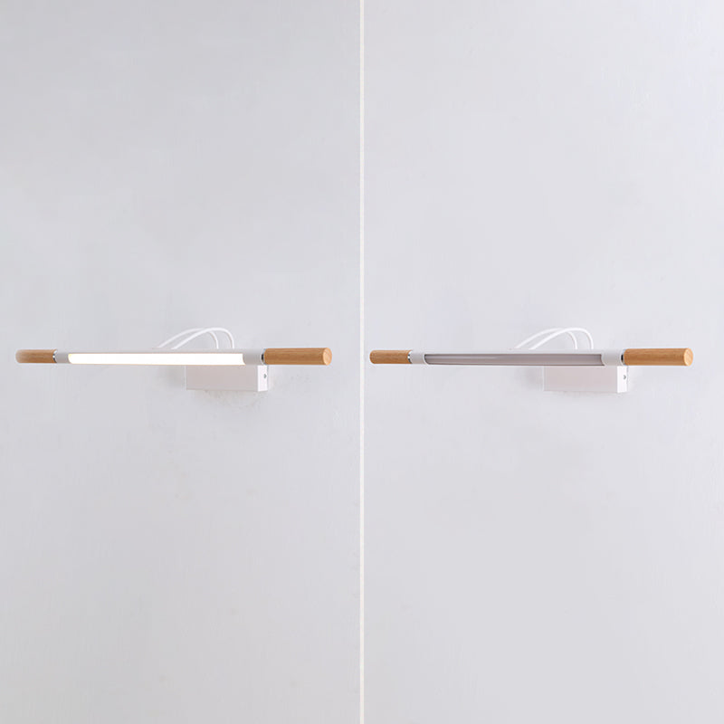 Lalmis d'application armée Lights Modern Mur Metal Metal 1 Approche de mur clair en blanc