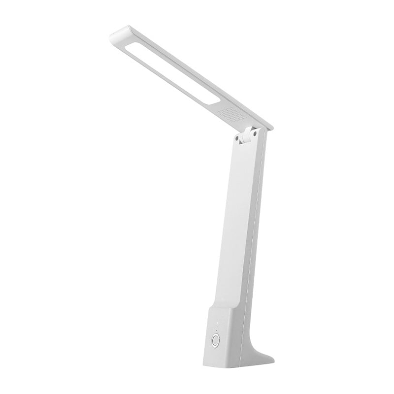 Moderne Lesetischlampe 1-Licht-Rechteck-Tischlicht mit USB-Anschluss