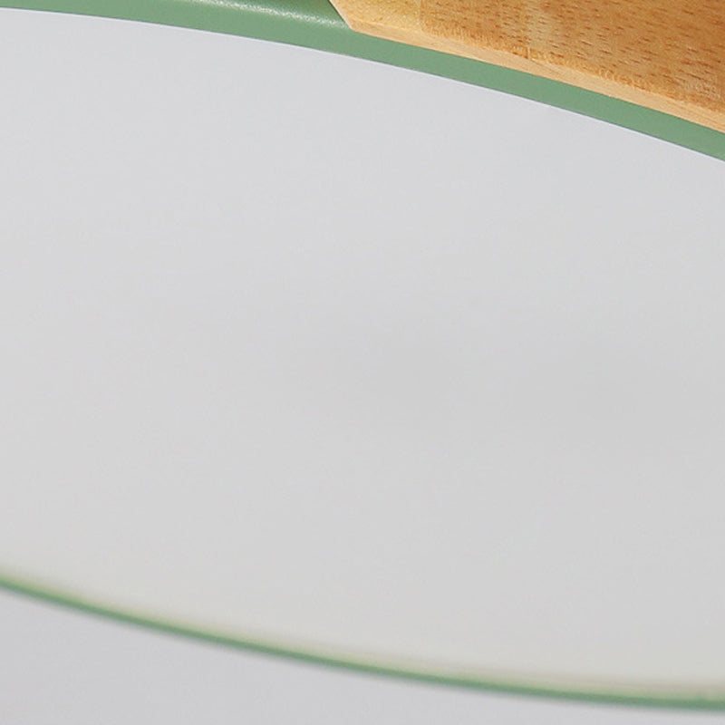 Macron Light Fixture Metal Acrylic Ceiling Mount Light for Child Bedroom