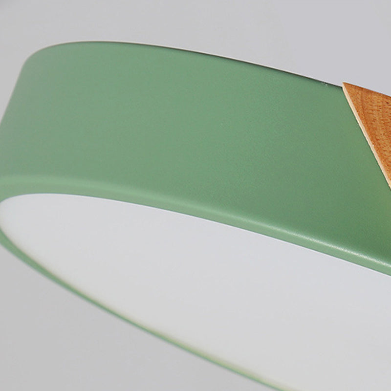 Macron Light Fixture Metal Acrylic Ceiling Mount Light for Child Bedroom