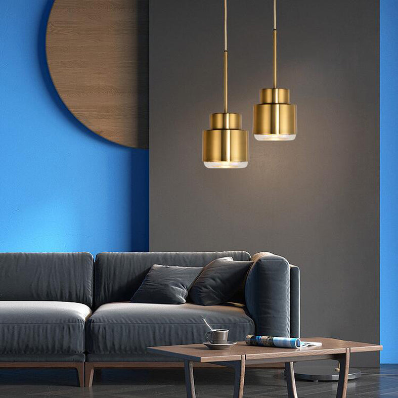 Lampade a soffitto contemporanea di semplicità della fattoria con ombra chiara