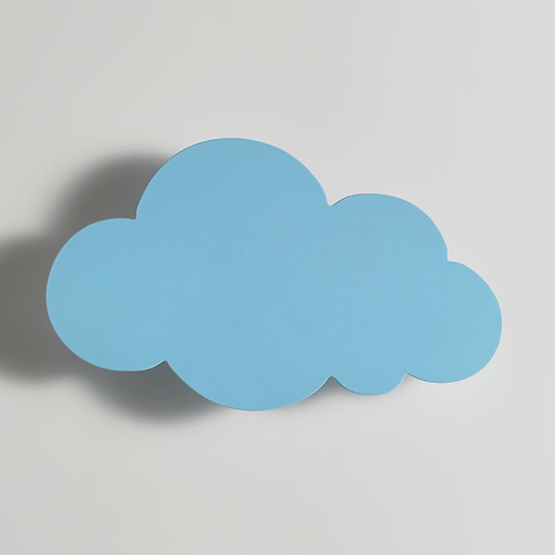 Cartoon semplicità nuvola a parete leggera Montaggio a parete metallico Lampada per camera da letto