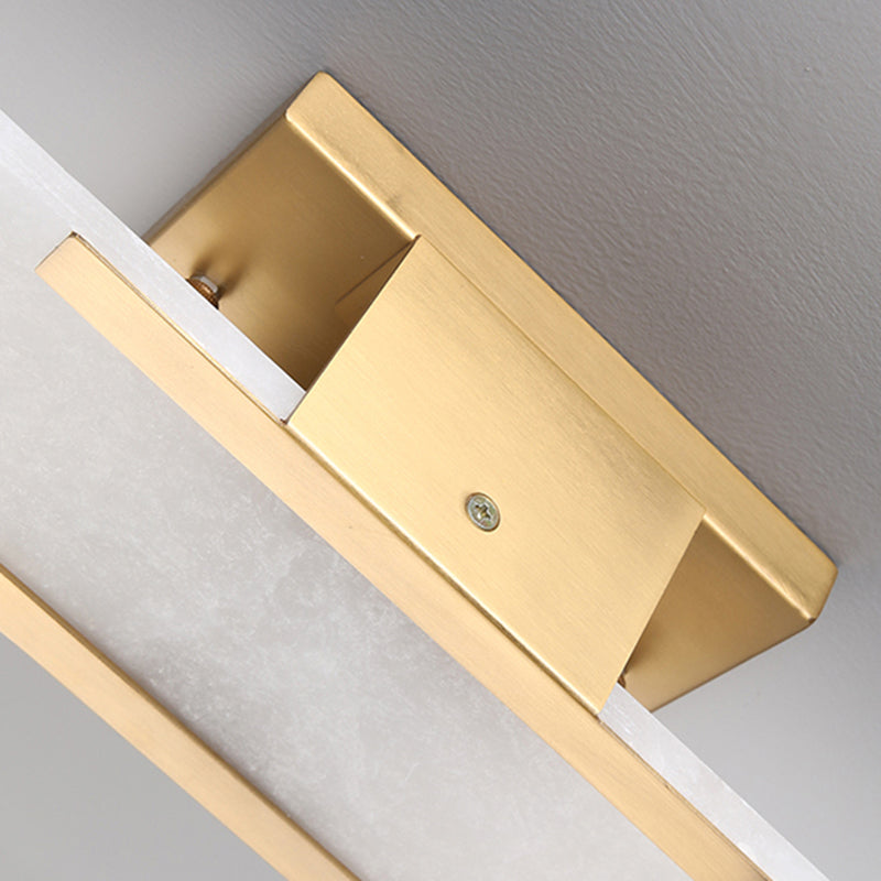 Illuminazione a parete oblunga di pietra illuminazione a parete in stile minimalista per camera da letto