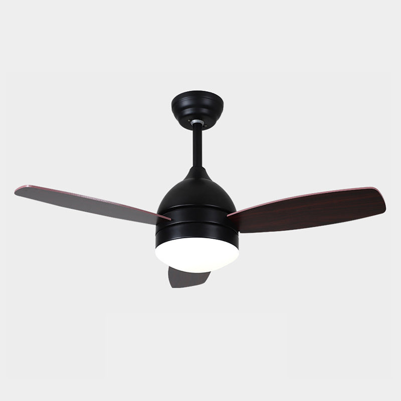 Macaron Dome plafondventilator licht metallic kinderkamer led semi -flush mount licht