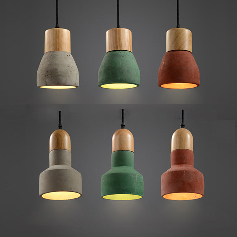 Lampada a ciondolo a testa di stile semplice moderno per soggiorno per la camera da letto del soggiorno