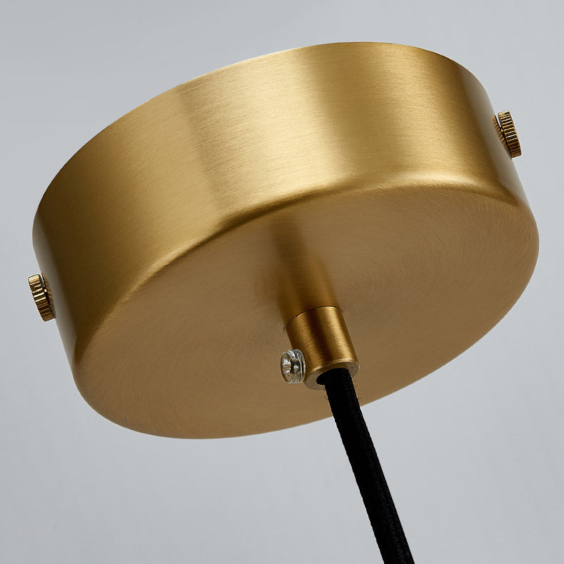 Marble Kit de lampe suspendue en marbre One Head Copper pour salle à manger de chambre à coucher