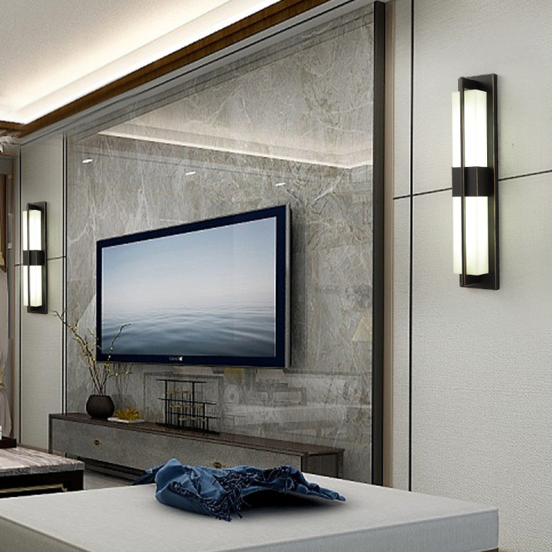 4 dimensioni per apparecchi opzionali di illuminazione a parete in marmo moderno luce da parete per foyer