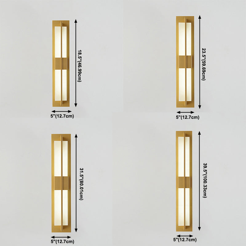 4 dimensioni per apparecchi opzionali di illuminazione a parete in marmo moderno luce da parete per foyer