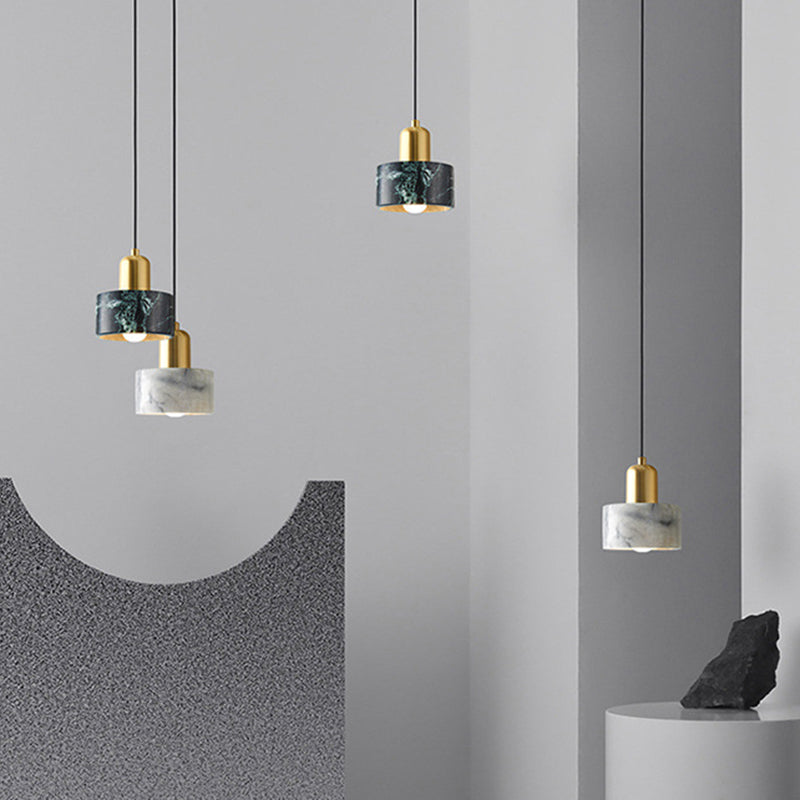 Modern Marble One Blub Pendant Light for Bedroom Dinning Room Lighting Fixture