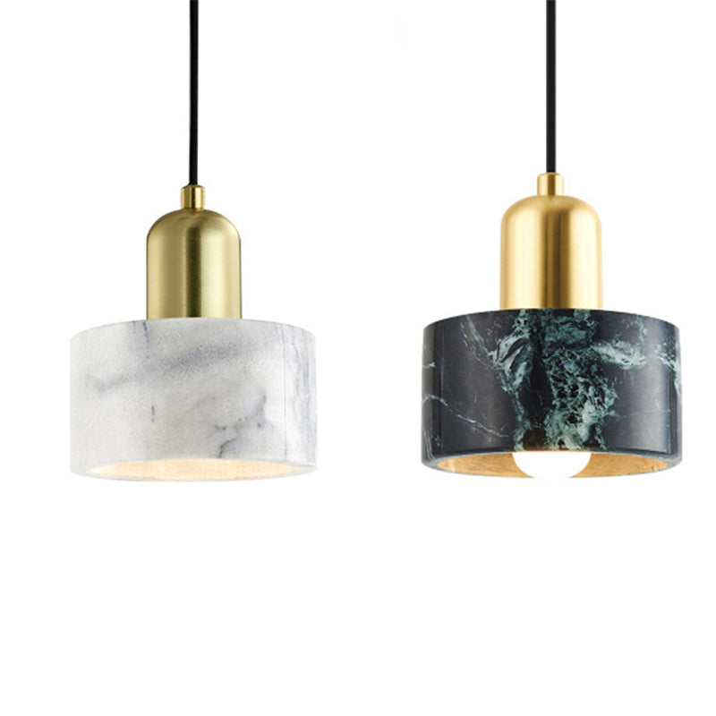 Modern Marble One Blub Pendant Light for Bedroom Dinning Room Lighting Fixture