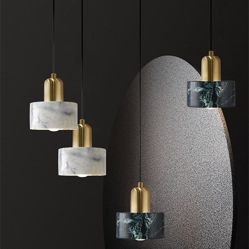 Modern Marble One Blub Pendant Light for Bedroom Dinning Room Lighting Fixture