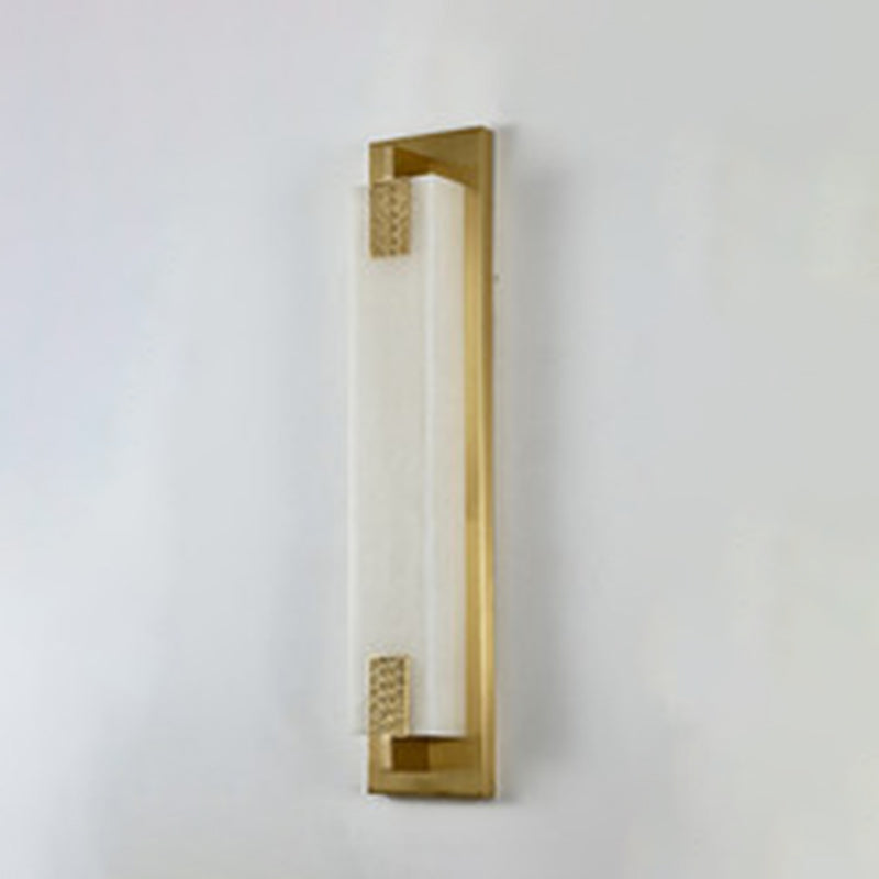 Pronzo della parete di marmo leggero regolabile contemporaneo per corridoio e scala del comodino