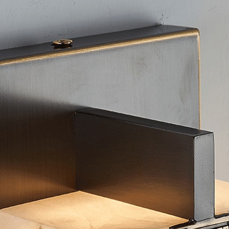 Pronzo della parete di marmo leggero regolabile contemporaneo per corridoio e scala del comodino