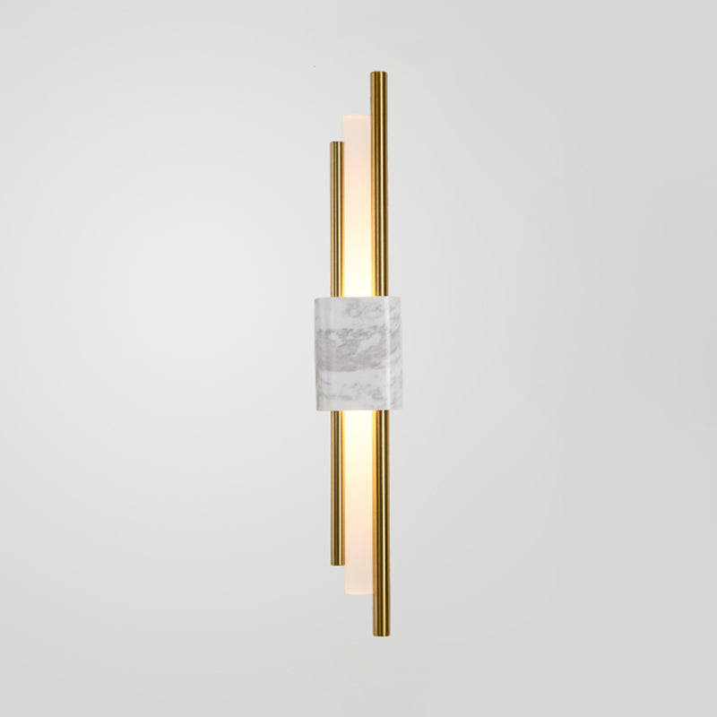 Lampada a parete a 1 luci lampada moderna a parete a parete con tonalità acrilica bianca