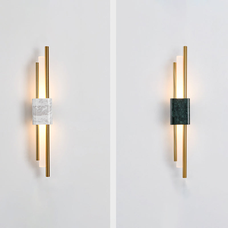 Lampada a parete a 1 luci lampada moderna a parete a parete con tonalità acrilica bianca