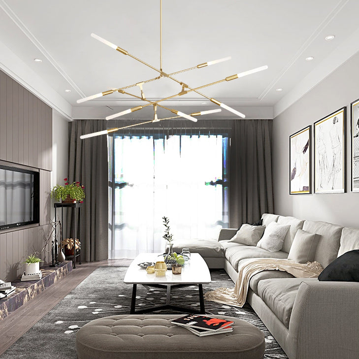 4 Glühbirnenmenge Optional moderner Kronleuchter Anhänger Licht für Wohnzimmer Ess Roo