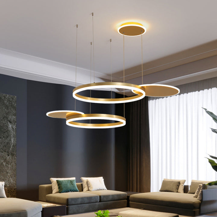 Moderner Stil mehrlicht LED-Lampendecke hängende Licht für Wohnzimmer