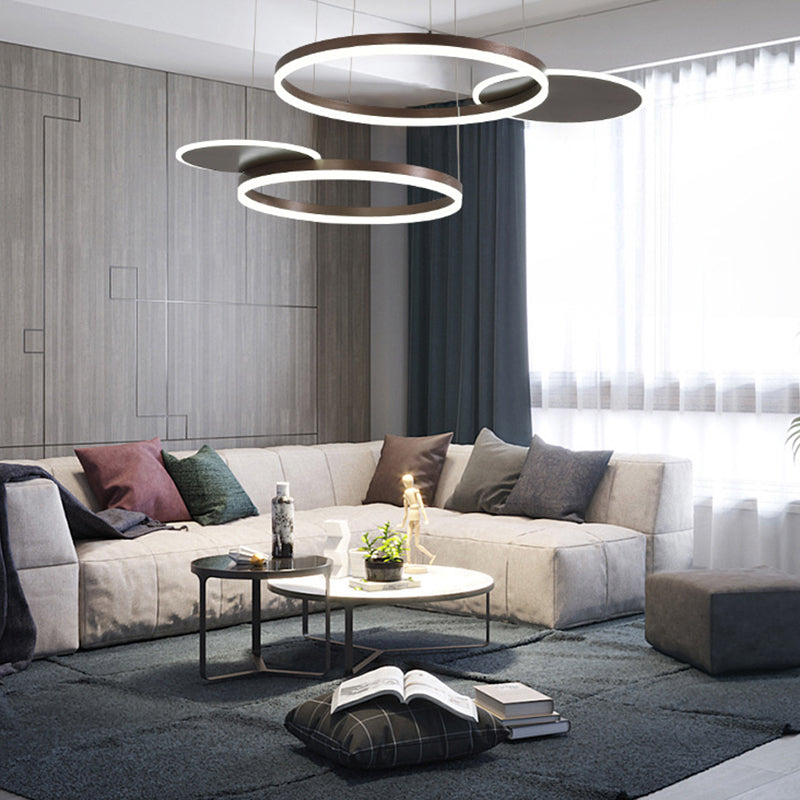 Moderner Stil mehrlicht LED-Lampendecke hängende Licht für Wohnzimmer