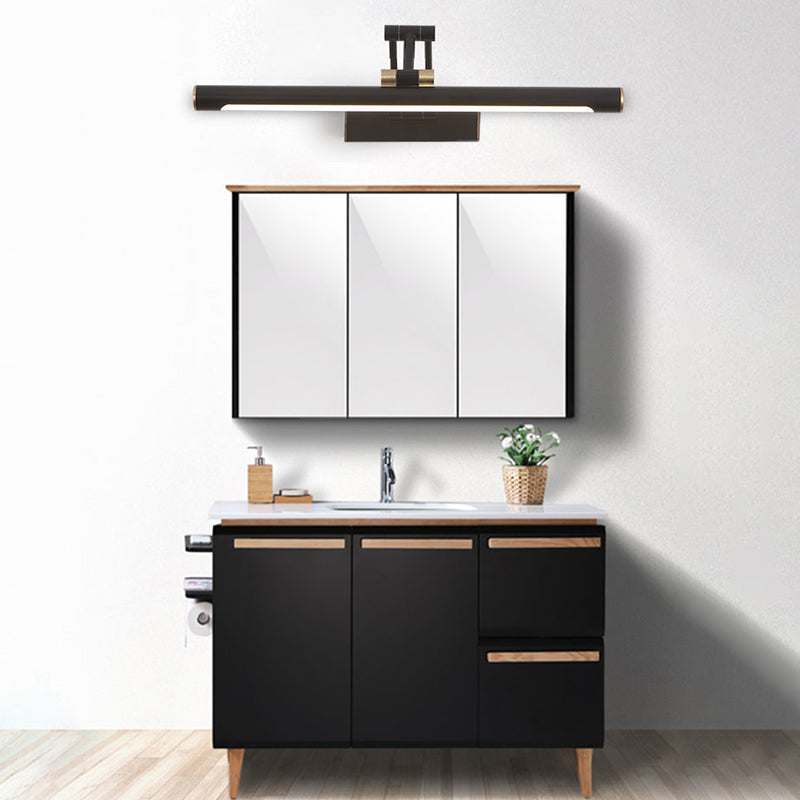 Simplicity Vanity Light with Acrylic Shade LED Wall Mount Lamp Mirror Front Light