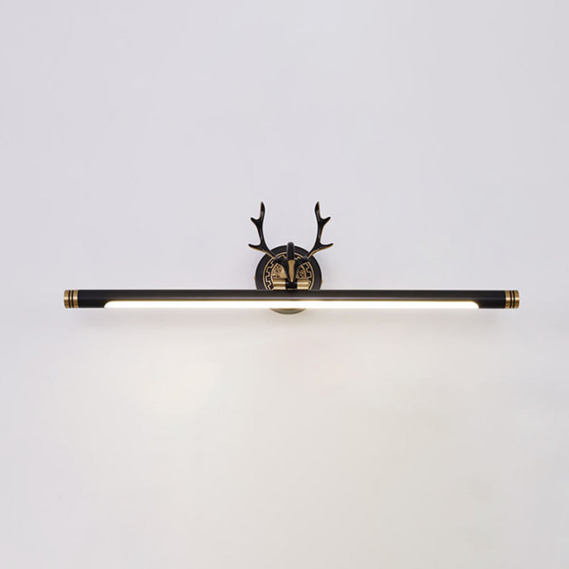 Metal Vanity Light Mid Century Modern Wall Mount Light LED Mirror Front Light