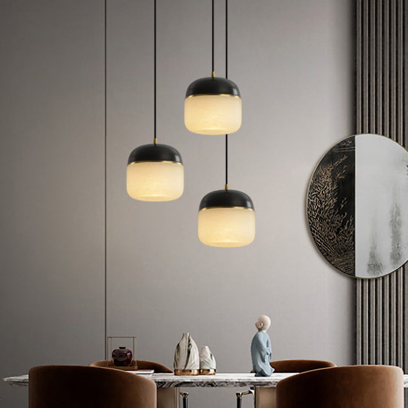 Techo de lámpara LED de mármol contemporánea para el comedor de la sala de estar