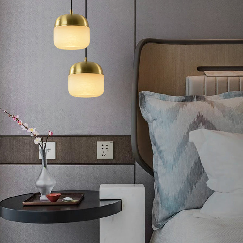 Techo de lámpara LED de mármol contemporánea para el comedor de la sala de estar