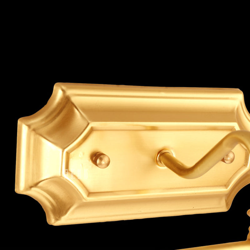 14" Long Metallic Bar Vanity Light Mid Century Modern Wall Mount Light in Brass