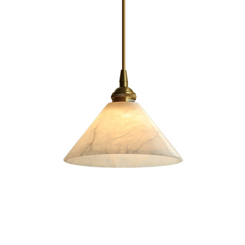 Minimalisme moderne en marbre pendentif luminaires pour la salle à manger du café