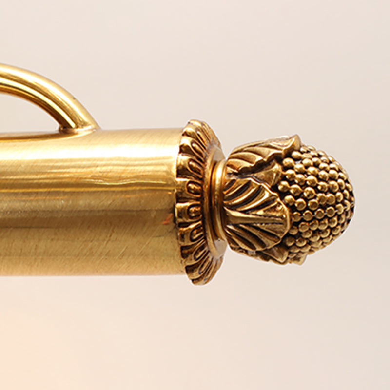 30"/22" Long Vanity Light with Antler Mid Century Modern Wall Mount Light in Gold