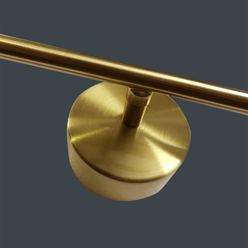 Metalen wandlicht SCONCES LED HEDENDAAGE WANDELEMENTEN LICHTBEWIKT IN ZWART/GOUD