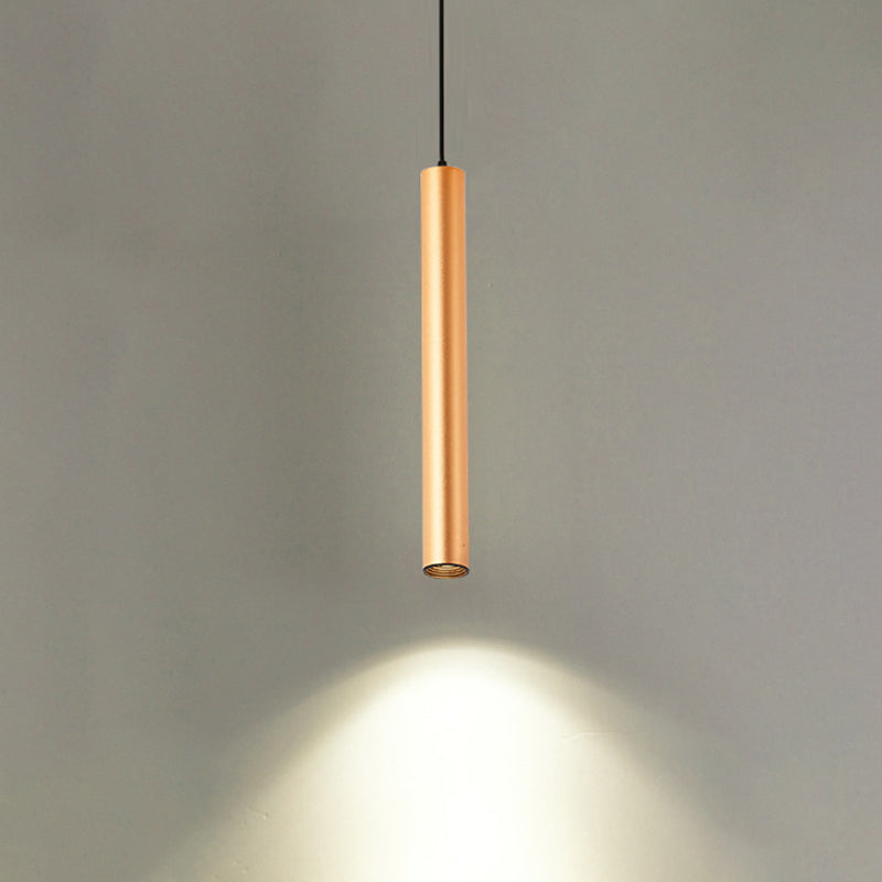 Lumière suspendue en métal avec un éclairage de pendentif de simplicité en acrylique pour la chambre