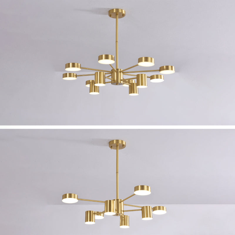 Postmodern Ceiling Hanging Light Geometric Ceiling Light for Dining Room Coffee Shop