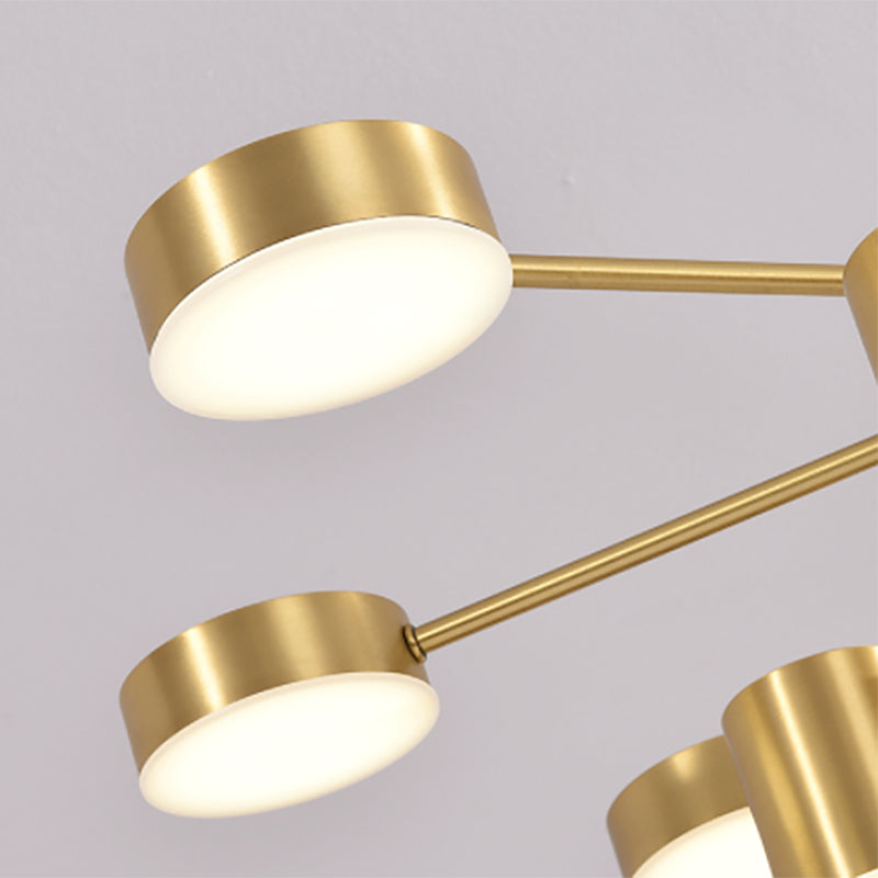 Postmodern Ceiling Hanging Light Geometric Ceiling Light for Dining Room Coffee Shop