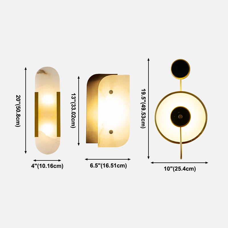 Lampade a parete per la parete della famiglia creativa moderna per camera da letto del salotto