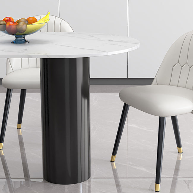 Metall moderne freie Form Esstisch Sintered Steintisch für Esszimmer und Küche