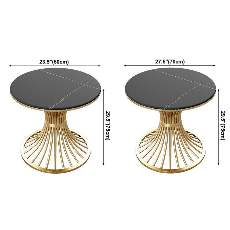 Table à manger de luxe de forme