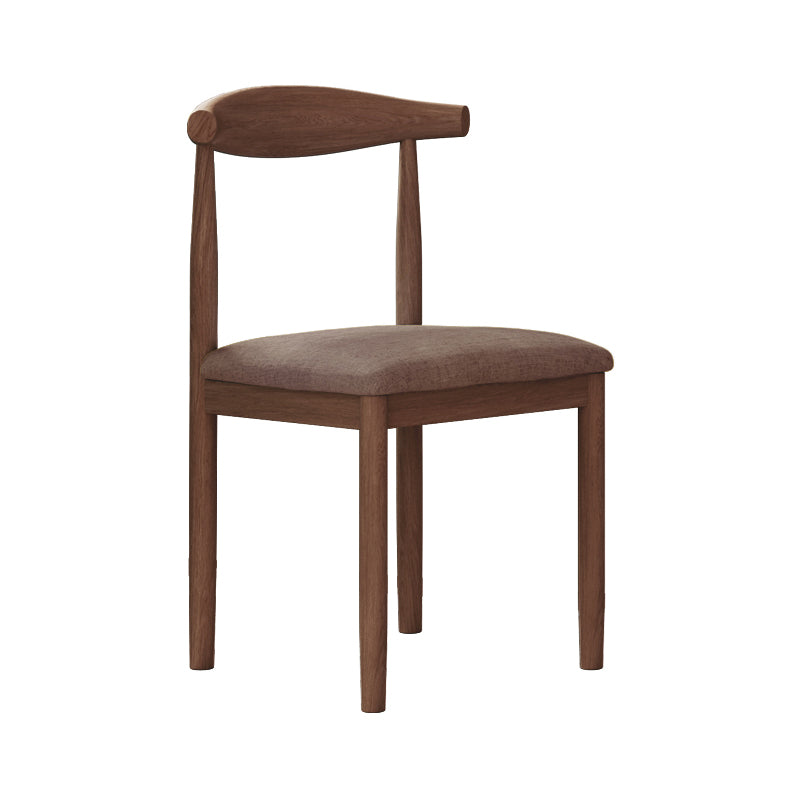 Ensemble de chaises de salle à manger de cuisine de côté arrière ouvert de chaise en métal de style moderne