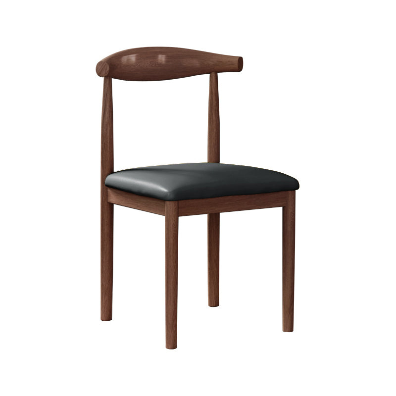 Ensemble de chaises de salle à manger de cuisine de côté arrière ouvert de chaise en métal de style moderne