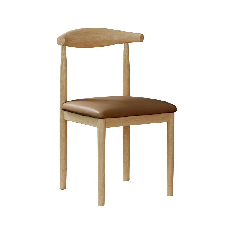 Ensemble de chaises de salle à manger de cuisine de côté arrière ouvert de chaise en métal de style moderne