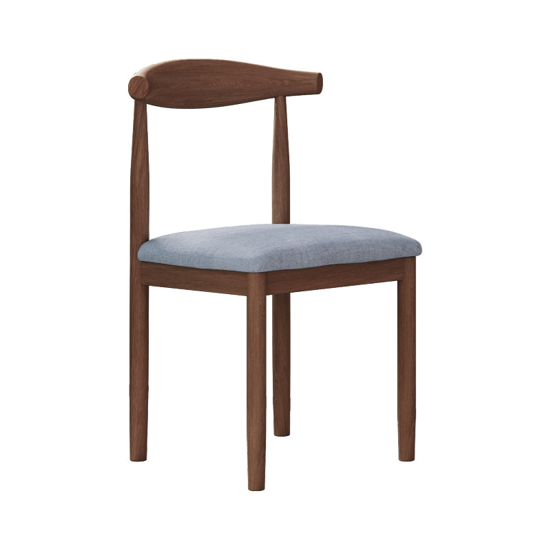 Ensemble de chaises de salle à manger de cuisine de côté arrière ouvert de chaise en métal de style moderne